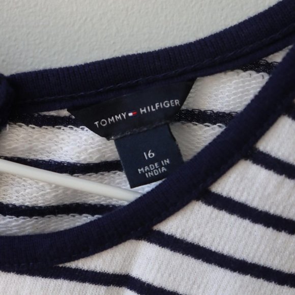 Tommy Hilfiger navy blue and white striped romper - Picture 3 of 3